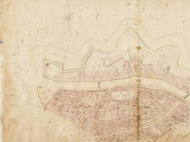Historische tekening stadskroon door VanWonen (bron: VanWonen)