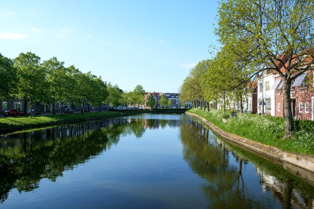 Sloot in Middelburg door Sven Hofmann (bron: Shutterstock)