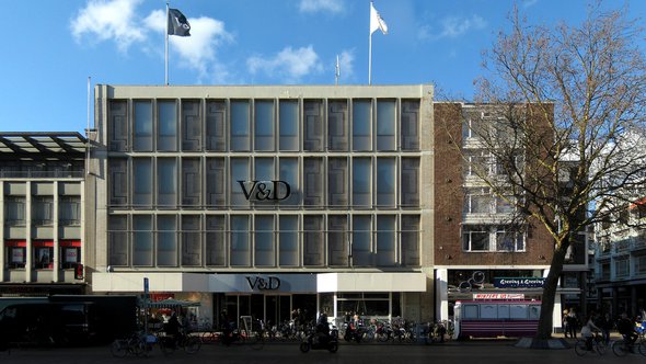 V&D Groningen door Wutsje (bron: Wikimedia Commons)