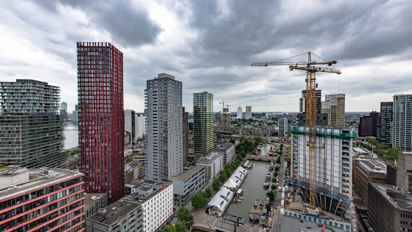 Bouw in Rotterdam door Rosanne de Vries (bron: shutterstock.com)