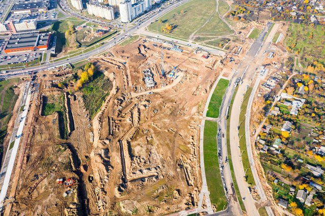 Nieuwbouw langs een snelweg door Mr Twister (bron: Shutterstock)