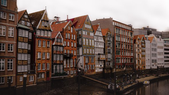 Hamburg door Sid Saxena (bron: Unsplash)