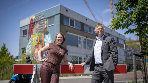 Willemijn de Boer en Wicher Mol door fotograaf Peter van Aalst (bron: BPD)