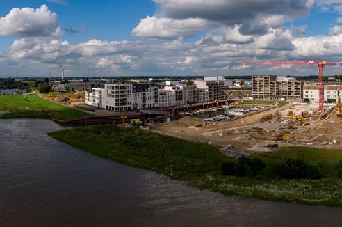 Nieuwbouwwijk Noorderhaven in Zutphen, Gelderland door Maarten Zeehandelaar (bron: Shutterstock)