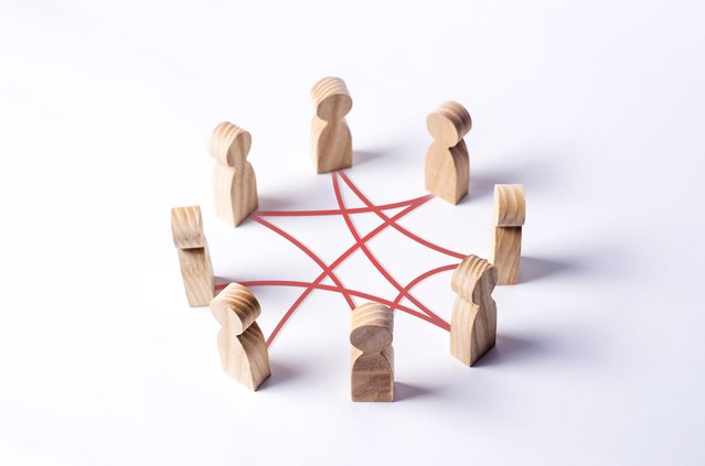 Abstracte weergave van participatie door Andrii Yalanskyi (bron: Shutterstock)