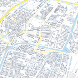 Screenshot 3D BAG Viewer - Delft door Redactie Gebiedsontwikkeling.nu (3dbag.nl)