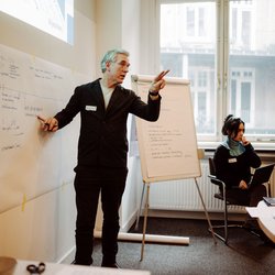 Ben van der Meer door Douwe de Boer (bron: Platform Gras)