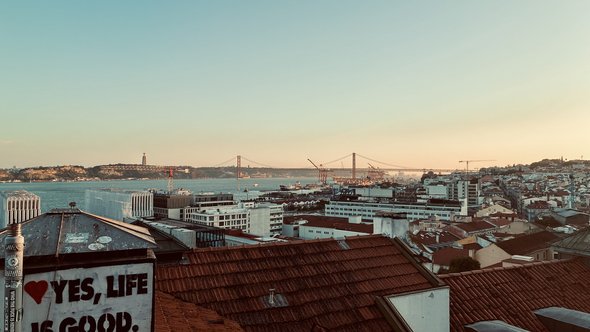 Zicht op Lissabon door Edwin Greuter (bron: Edwin Greuter)