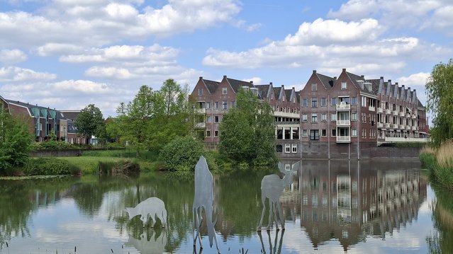 Centrumgebied, parkzone door Laan&Haan (bron: Laan&Haan)