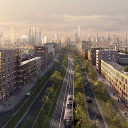 Parkstad Rotterdam - render