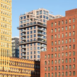 Zuidas, Amsterdam door Wolf-photography (bron: Shutterstock)