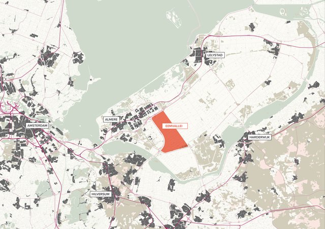 Eemvallei Stad Plattegrond door AM (bron: am.nl)