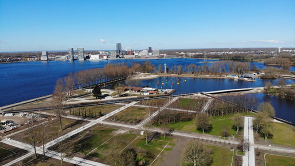 Arboretum Grid Structure door Floriade beeldbank (bron: Floriade beeldbank)