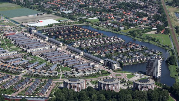 Vroonermeer, Alkmaar door Aerovista Luchtfotografie (bron: shutterstock)