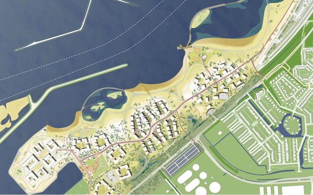 Plan voor kust Lelystad door Gemeente Lelystad (bron: Gemeente Lelystad)
