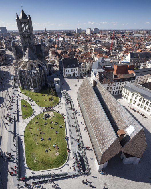 De nieuwe markthallen in Gent, België - Afbeelding 4