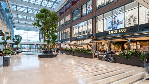 Hoog Catharijne winkelcentrum in Utrecht door BYonkruud (bron: Shutterstock)