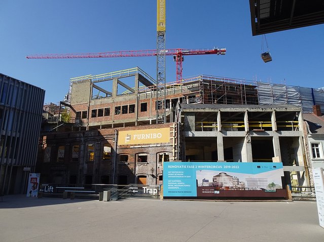 Renovatie van de vorige Wintercircus in Gent door Stratoswift (bron: Wikipedia Commons)