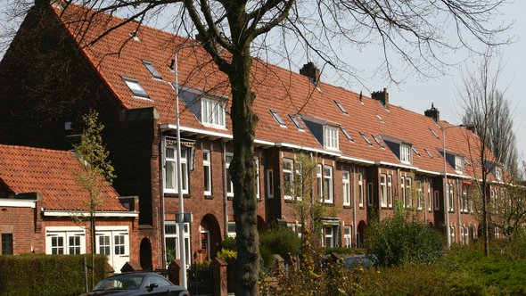 Leiden rijtjeshuizen