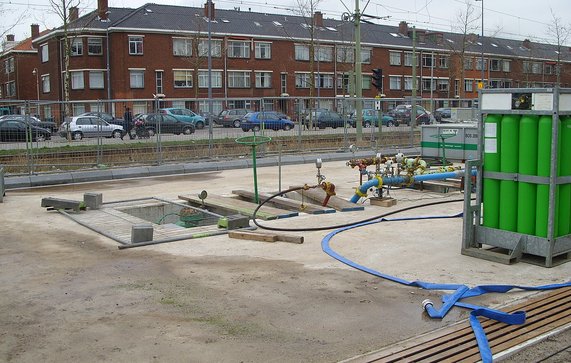 Aardwarmte Den Haag door Hans Erren (bron: Wikipedia Commons)