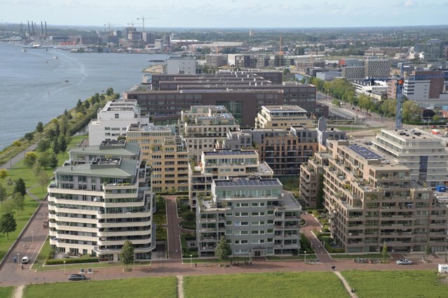 Amsterdam-Noord door Kollawat Somsri (bron: Shutterstock)