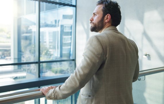 Een man met ambitie door PeopleImages (bron: Shutterstock)