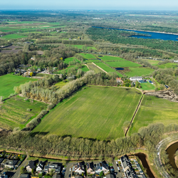Luchtfoto bouwlocatie Vught door Heijmans (bron: Heijmans)