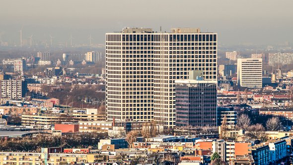 Europoint Marconiplein Rotterdam door Frans Blok (bron: Shutterstock)