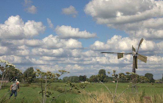 Braakliggend weiland bij Vianen door Jan Dijkstra (bron: Wikimedia Commons)
