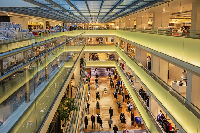 De Bijenkorf Amsterdam door Kiev.Victor (bron: shutterstock)