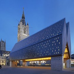 De nieuwe markthallen in Gent, België - Afbeelding 1