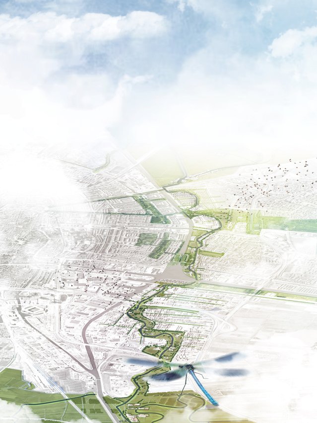 Hunzezone door GRAS (bron: GRAS)