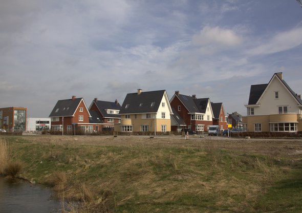 Nieuwbouw in de wijk De Bouw in Houten - Jan Dijkstra, Wikimedia Commons