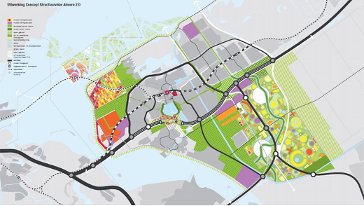 Concept structuurvisie MVRDV Almere -> Gemeente Almere/MVRDV