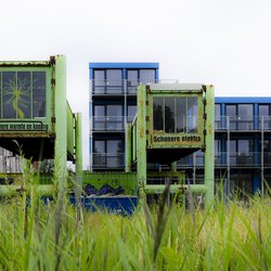 Impressie van het terrein van de voormalige suikerfabriek in Groningen door Mini Malist (bron: Flickr)