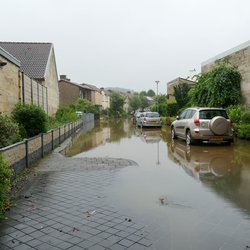 Wateroverlast in Valkenburg door MyStockVideo (bron: Shutterstock)