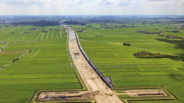 A4 snelweg Delft Schiedam