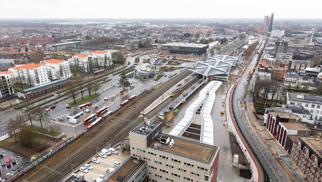 Spoorzone Tilburg 2019 door Gerdien Wolthaus Paauw (bron: Gebiedsontwikkeling.nu)