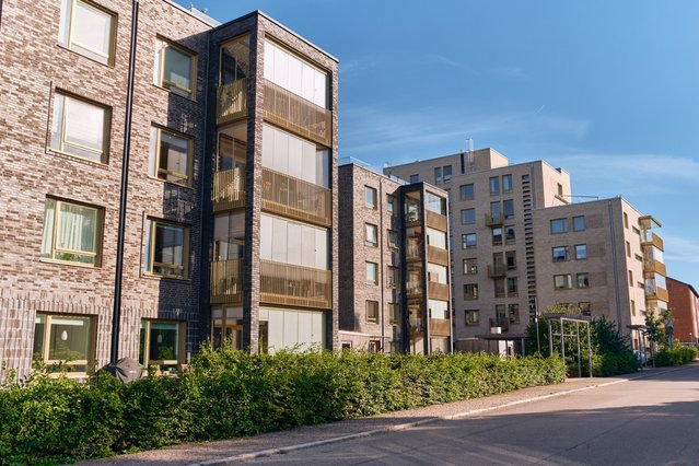 Moderne appartementen in Angelholm, Zweden door VeugerStock (bron: Shutterstock)