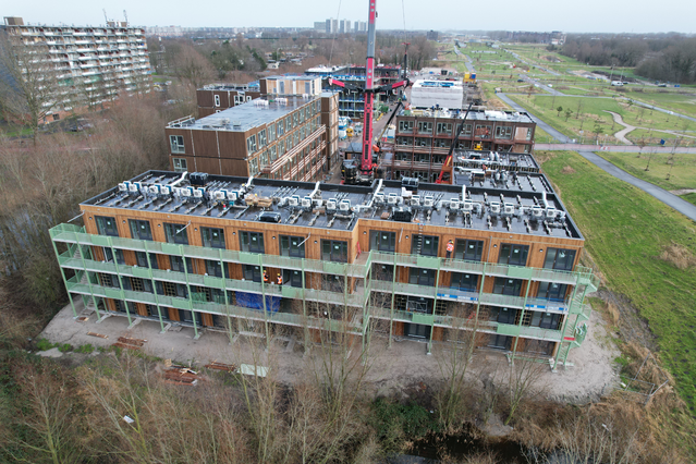 Bouw Brasa village door Heddes Bouw & Ontwikkeling (bron: Heddes Bouw & Ontwikkeling)