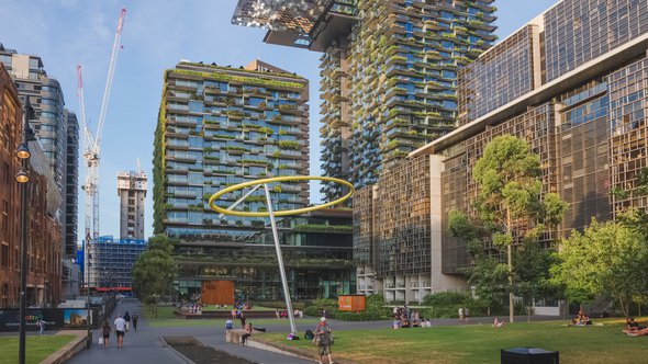 Functiemenging in een buitenwijk van Sydney, Australië door Stephen Bridger (bron: Shutterstock)