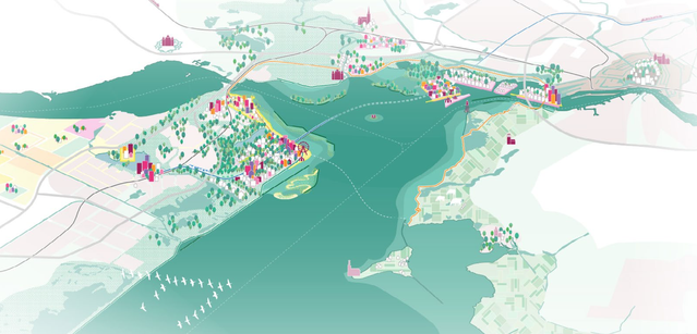 Amsterdam Bay Area door Urhahn (bron: Urhahn)