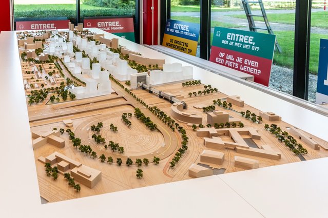 Maquette Entree Zoetermeer door Gemeente Zoetermeer (bron: Gemeente Zoetermeer)