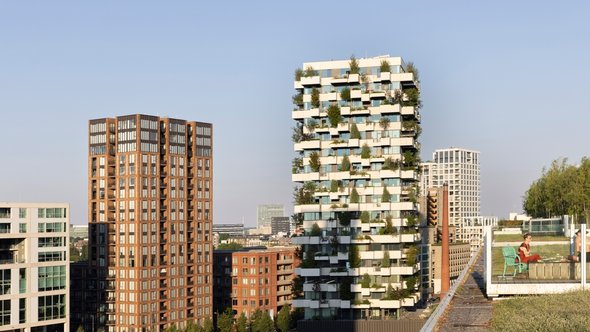 Strijp S hoogbouw in Eindhoven door Lea Rae (bron: Shutterstock)