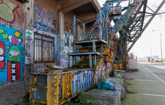 NDSM Wharf, Amsterdam door Henk van Dijk (bron: shutterstock)