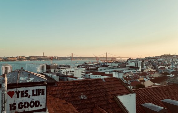 Zicht op Lissabon door Edwin Greuter (bron: Edwin Greuter)