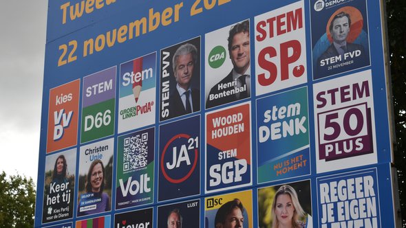 Politieke campagne, Hilversum door Stoqliq (bron: Shutterstock)