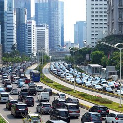 Files in Jakarta, Indonesie. door Joko SL (bron: Shutterstock)