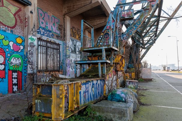 NDSM Wharf, Amsterdam door Henk van Dijk (bron: shutterstock)