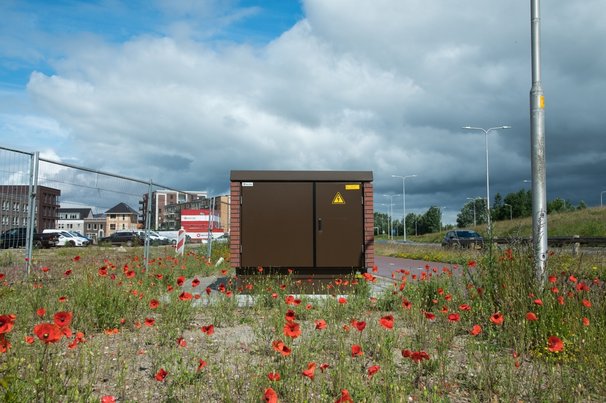 Transformatorhuisje in Harderwijk door Tom van Hoorn (bron: Shutterstock)